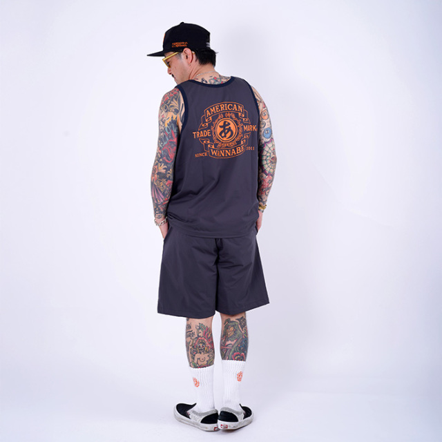 AWCO-250101 /「TRADE MARK TANKTOP / BLACK」タンクトップ