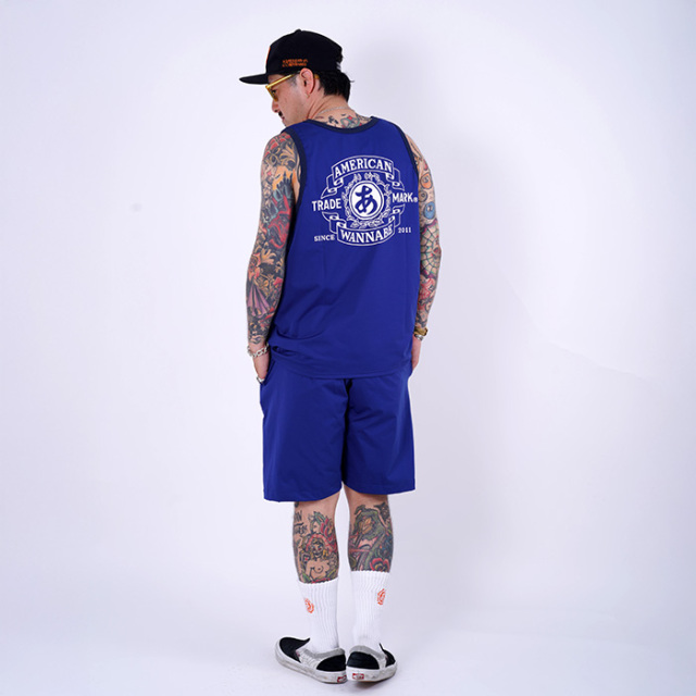 AWCO-250101 /「TRADE MARK TANKTOP / NAVY」タンクトップ