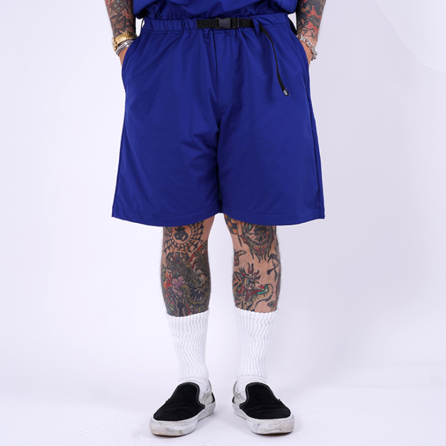 AMERICAN WANNABE/アメリカンワナビー「EASY SHORT PANTS / NAVY」イージーショートパンツ