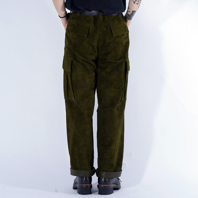 MOTOR / モーター「WASHABLE HORSE ROUGHOUT CARGO PANTS / OLIVE