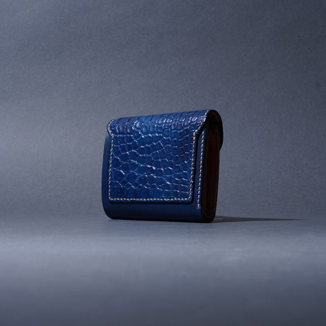 MOTO / モト「W5 CROCODILE×BELGIUM CASE LEATHER SHORT WALLET
