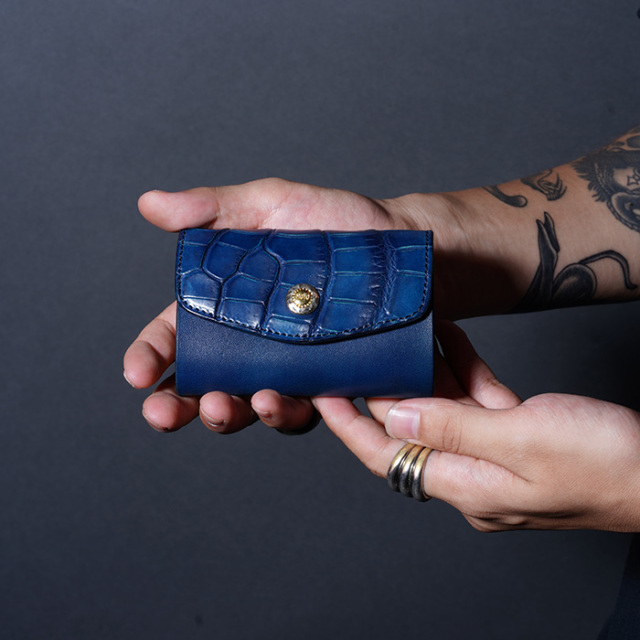 MOTO / モト「KC6 CROCODILE×BELGIUM CASE LEATHER KEY CASE