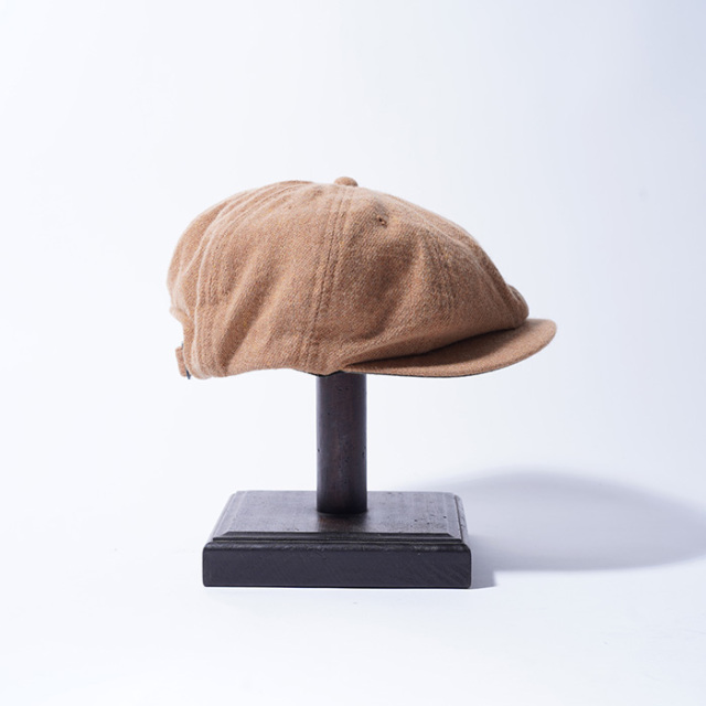 D-01078 /「WASHED HUNTING / BEIGE」ハンチングキャスケット