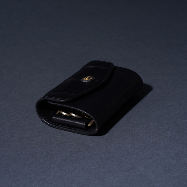 MOTO / モト「KC6 CROCODILE×BELGIUM CASE LEATHER KEY CASE