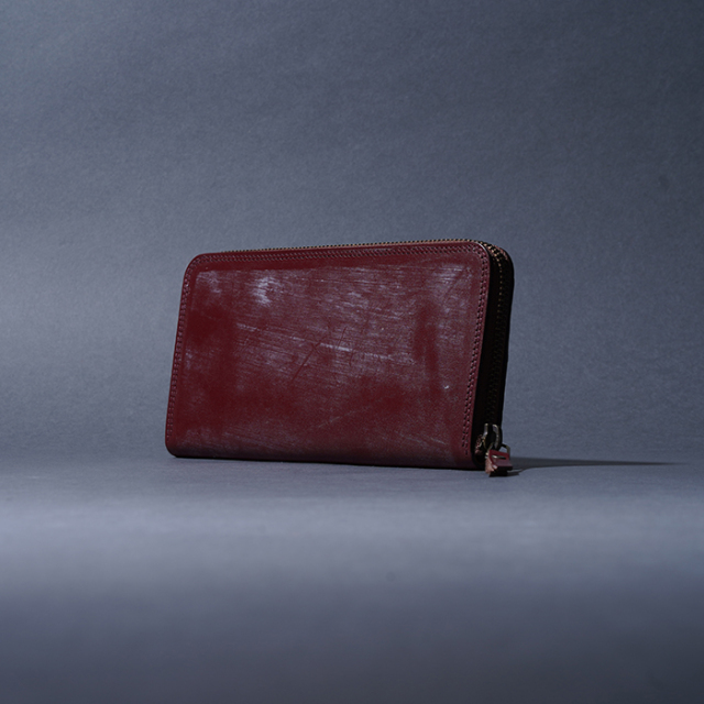 MOTO モト インディゴパイソン　ロングウォレット　FW1 MOTO / モト「FW1 MONSTER CROCODILE×MATTE VACHETTA LEATHER