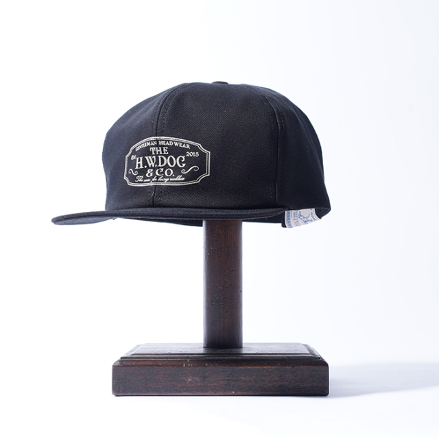 THE H.W.DOG&CO/ザエイチダブリュードッグアンドコー「TRUCKER CAP / BLACK」トラッカーキャップ