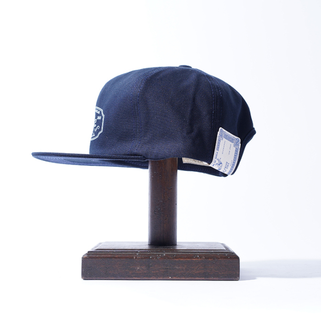 D-00004 / 「TRUCKER CAP / NAVY」 ロゴトラッカーキャップ