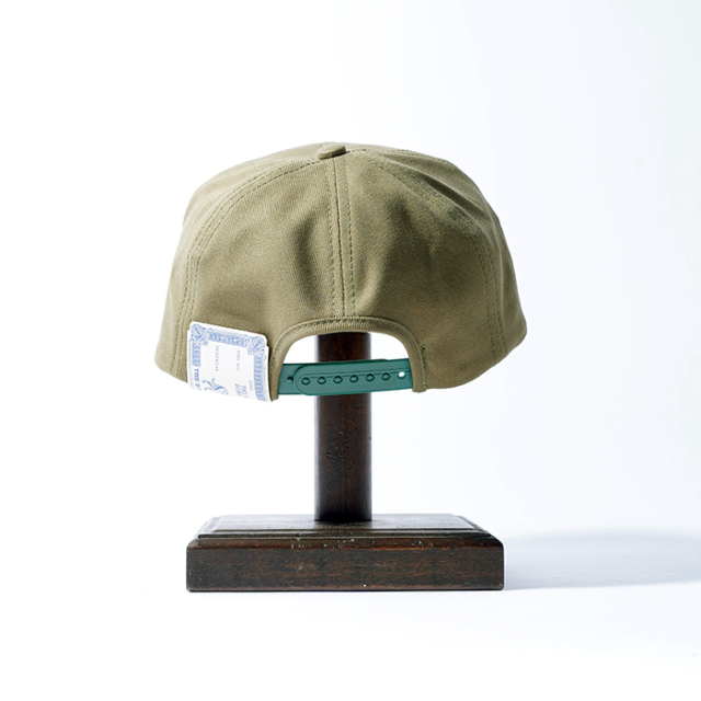 D-00004 / 「TRUCKER CAP / OLIVE」 ロゴトラッカーキャップ