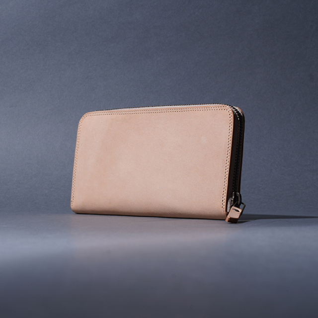 定価以下！！ M.U.L フラットロングウォレット ホワイトヌバック