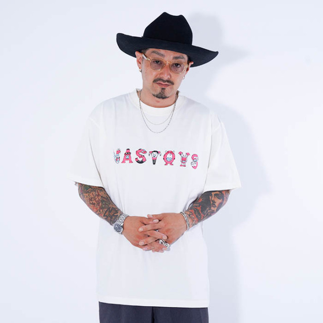 NASTOYS/ナストイズ「NASTY MONSTER S/S TEE / IVORY」プリントS/S Tシャツ