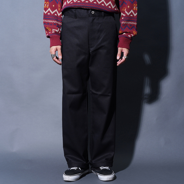 POPUP販売 OVY 新作最強チノパン BLACK Mサイズ POPUP販売 OVY 新作最強チノパン BLACK Mサイズ