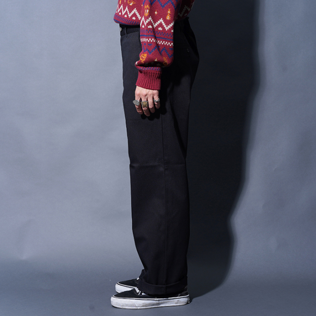 WRD9901 /「WIND UP - PANTS / BLACK」チノパンツ