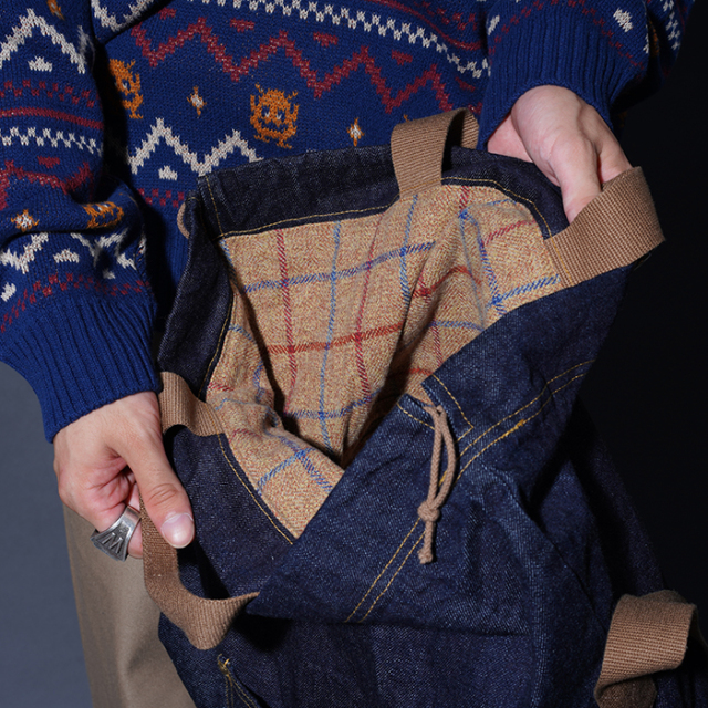WRD53G06 /「LOOK INVADING - DENIM SHOULDER BAG / INDIGO」デニム