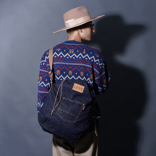 WRD53G06 /「LOOK INVADING - DENIM SHOULDER BAG / INDIGO」デニム