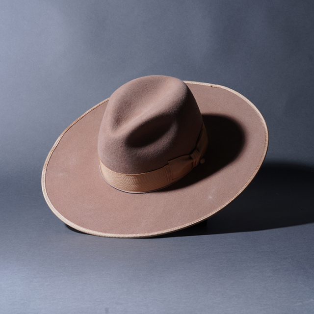 THE H.W.DOG&CO/ザエイチダブリュードッグアンドコー「FRONT-W-11 / BEIGE」ロングブリムハット