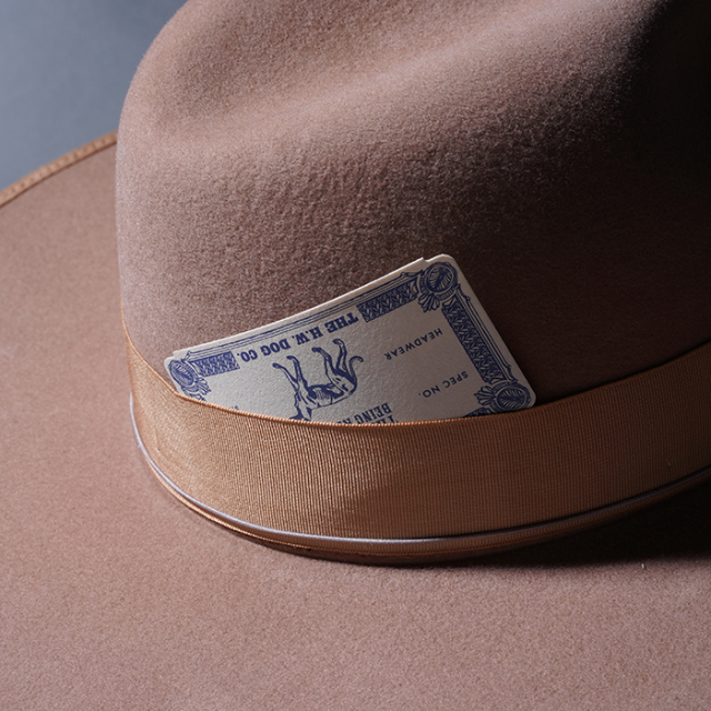 The Dog & Co. ベージュフェルトハット POLKAP RABBIT FUR FELT HAT - Beige – THE H.W.DOG&CO.