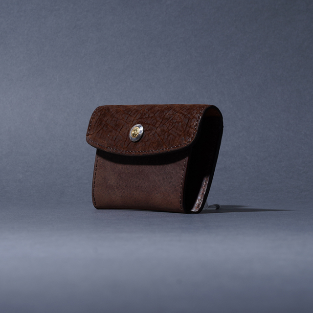 MOTO / モト「C3 HIPPOPOTAMUS × OIL VACHETTA CARD CASE / DARK BROWN」ヒポポタマス×オイルバケッタレザー コイン＆カードケース
