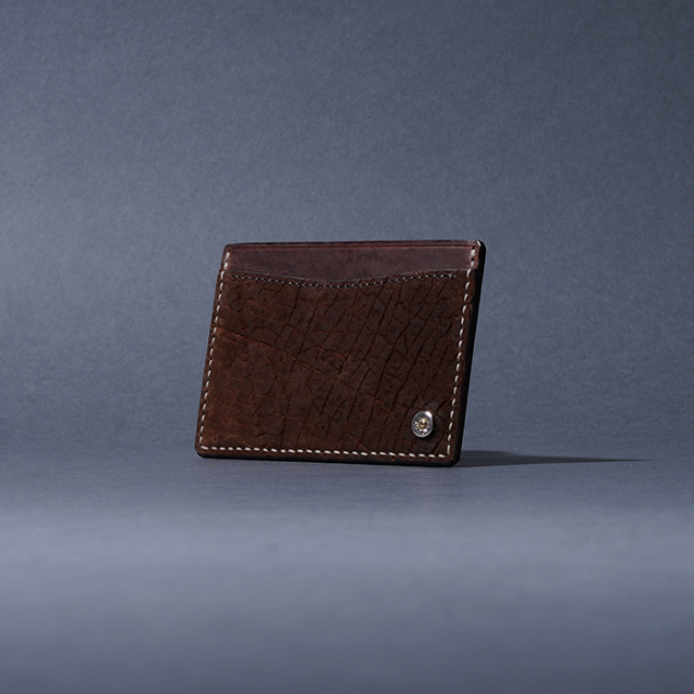 MOTO / モト「CA5 HIPPOPOTAMUS × OIL VACHETTA CARD CASE / DARK