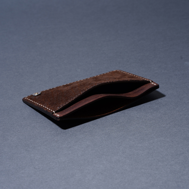 MOTO / モト「CA5 HIPPOPOTAMUS × OIL VACHETTA CARD CASE / DARK