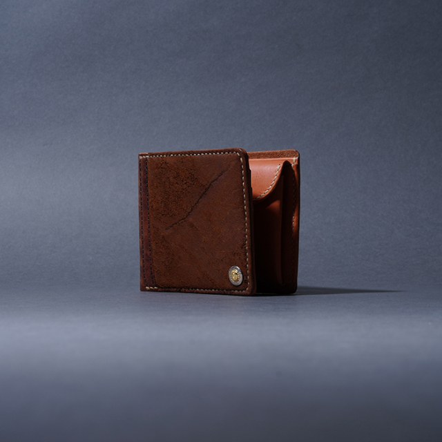 MOTO / モト「W1 ZEBRA×WILD VACCHETTA LEATHER SHORT WALLET