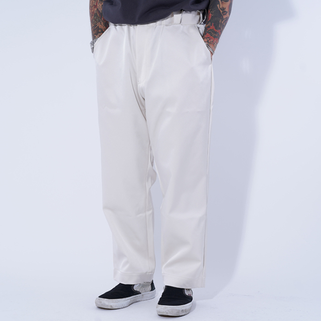 AMERICAN WANNABE/アメリカンワナビー「STANDARD EASY TROUSERS / IVORY」スタンダードイージートラウザーズ
