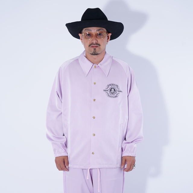 【早い者勝ち】 naptime コーチジャケット　ピンク 新品 未開封 Naptime コーチジャケット ピンク フリーサイズの