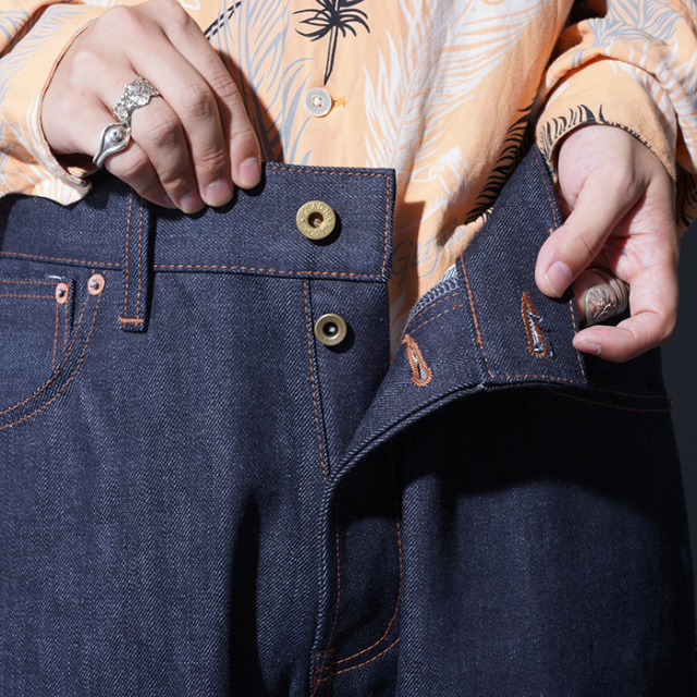 BYGH9903 /「GLADDEN - DENIM TYPE-1 / INDIGO」デニムパンツ