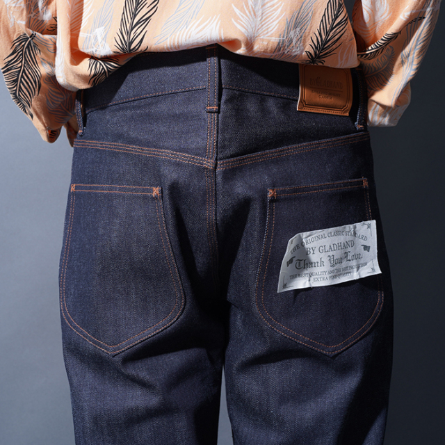 BYGH9903 /「GLADDEN - DENIM TYPE-1 / INDIGO」デニムパンツ