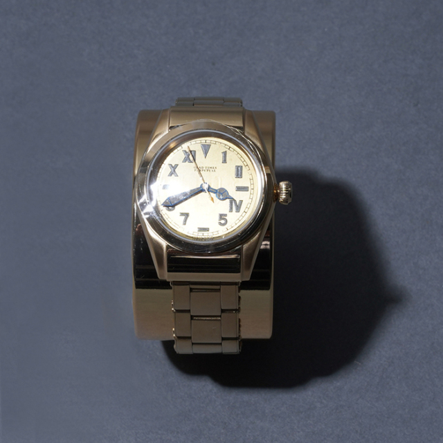 【LIMITED ITEM】VAGUE WATCH×GLADHAND「GLAD TIMES - CALIFORNIA DIAL 15th Anniv. / GOLD」時計