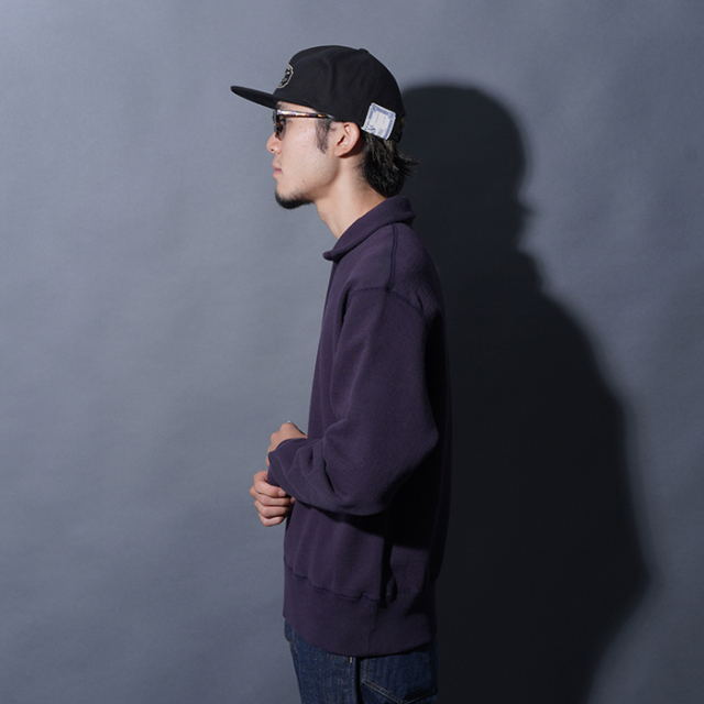 TR25AW-205 /「Zip Up Sweatshirt / DUSKY PURPLE」ジップアップ