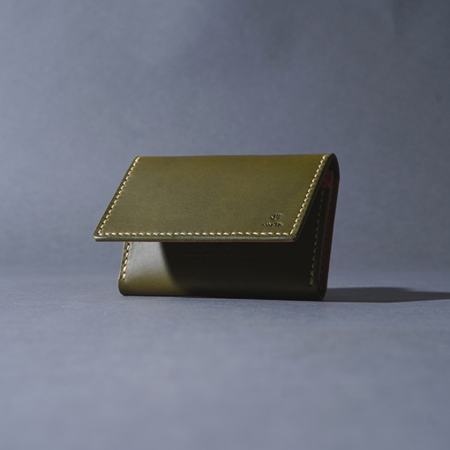 MOTO / モト「CA4 CARD CASE / GREEN」カードケース・名刺入れ