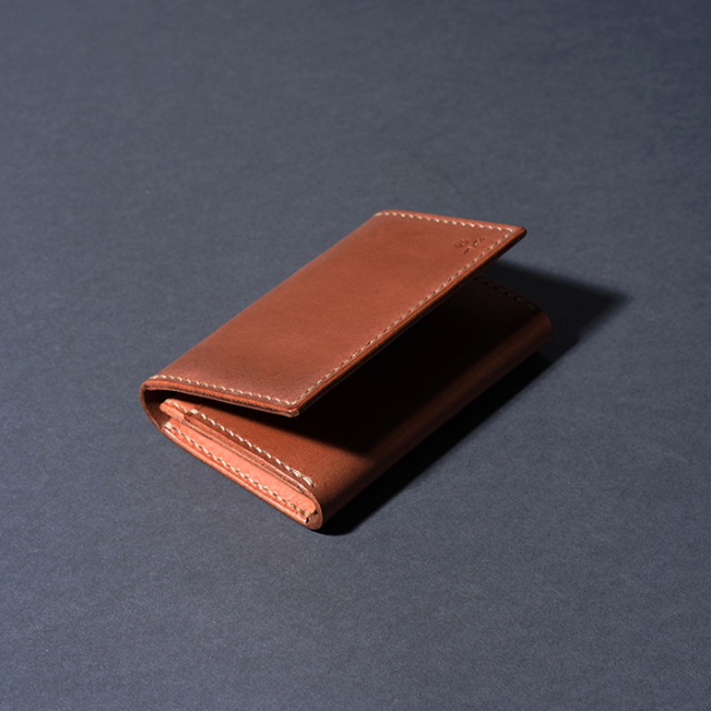 MOTO / モト「CA4 CARD CASE / BROWN」カードケース・名刺入れ