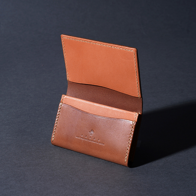 MOTO / モト「CA4 CARD CASE / BROWN」カードケース・名刺入れ