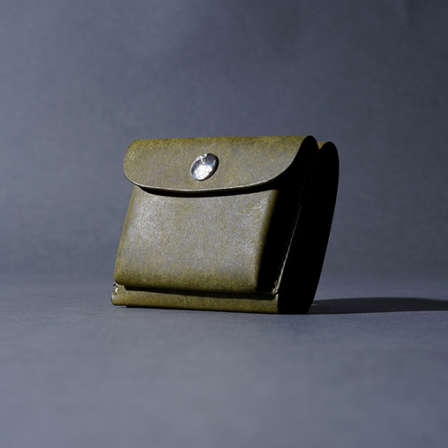 MOTO / モト「W9R MINI WALLET / GREEN」ミニウォレット