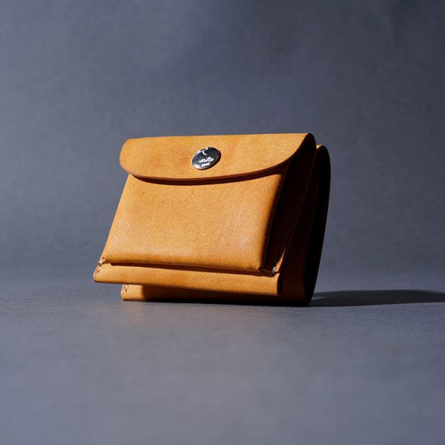 MOTO / モト「W9R MINI WALLET / YELLOW」ミニウォレット