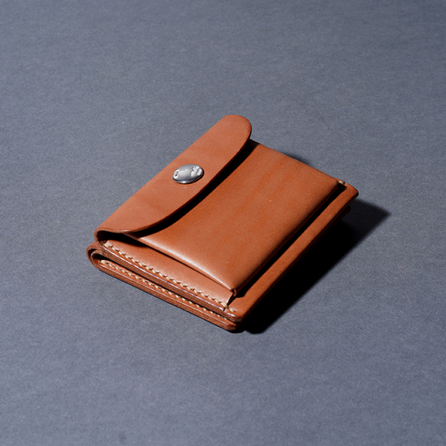 MOTO / モト「W9 MINI WALLET / BROWN」ミニウォレット