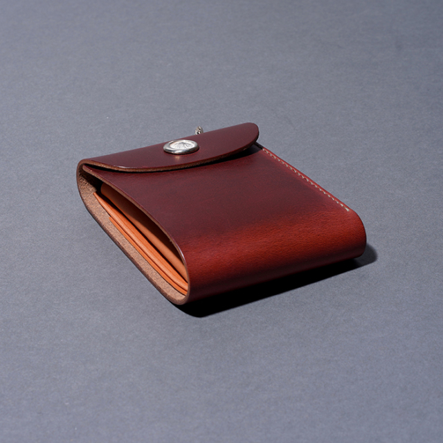 【fukutake】HORWEENクロムエクセル ショートウォレット MOTOR / モーター「HORWEEN CHROMEXCEL SHORT WALLET / BROWN