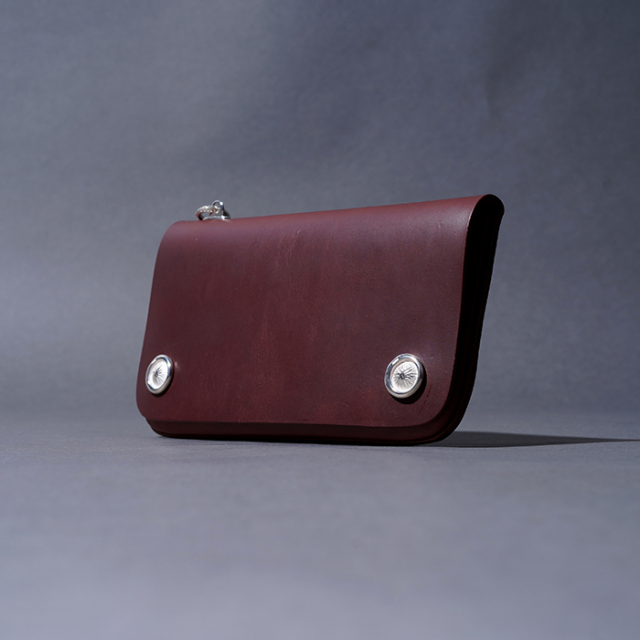 MOTOR / モーター「HORWEEN CHROMEXCEL LEATHER TRACKER'S WALLET / BROWN」ホーウィン クロムエクセル トラッカーズウォレット