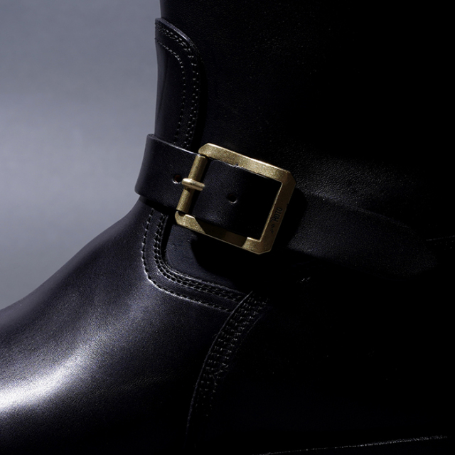 MOTOR / モーター「ITALIAN HORSEBUTT DRESS ENGINEER BOOTS / BLACK