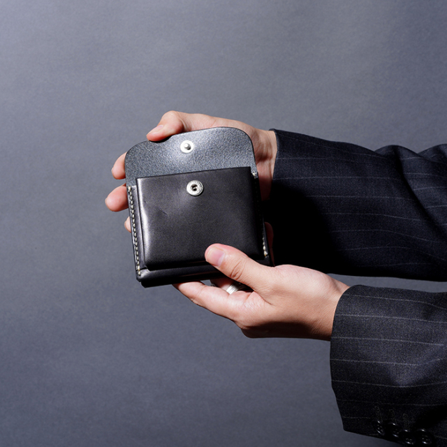 MOTO / モト「W9 MINI WALLET / BLACK」ミニウォレット