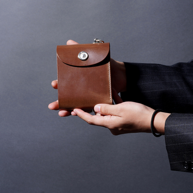 MOTOR / モーター「HORWEEN CHROMEXCEL SHORT WALLET / NATURAL