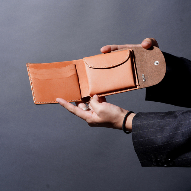 MOTOR / モーター「HORWEEN CHROMEXCEL SHORT WALLET / BROWN