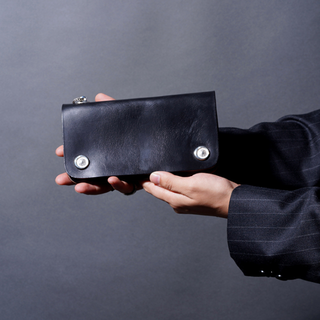 MOTOR / モーター「HORWEEN CHROMEXCEL LEATHER TRACKER'S WALLET