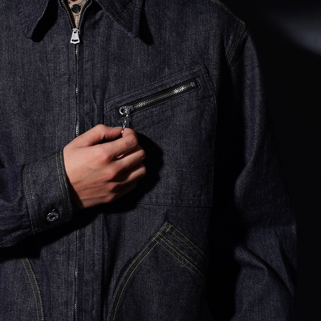 2406 /「Lot.2406 Rancher Jacket Left Hand Denim / INDIGO」左綾