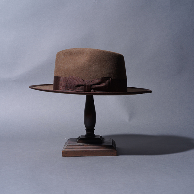 D-00008-H /「POINT-H / BROWN」ハット