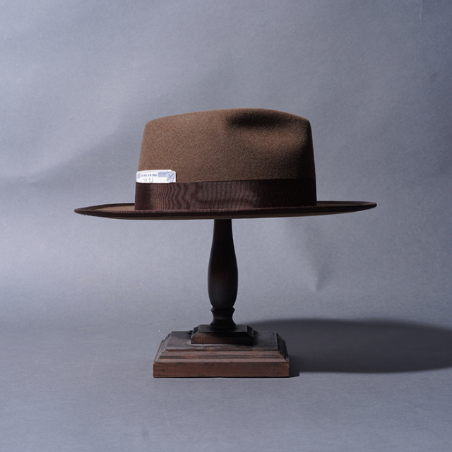 D-00008-H /「POINT-H / BROWN」ハット