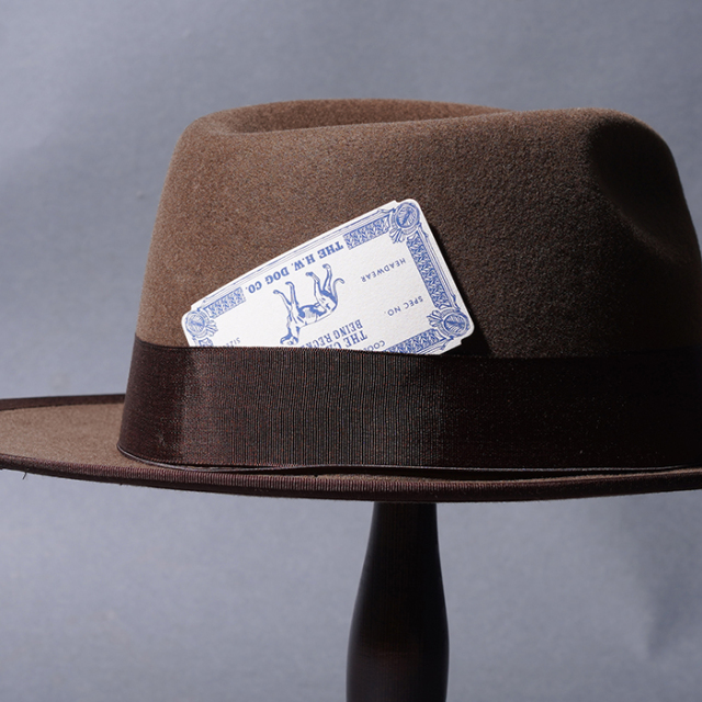 THE H.W. DOG&CO. POINT-H D-0008 ハット THE H.W.DOG & CO. 【POINT-H】 | NIX-JAM Y*store