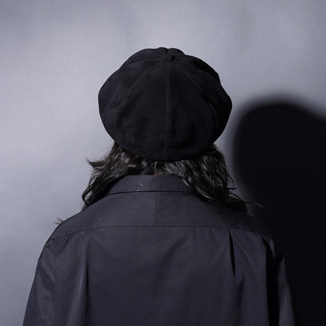 B-201 /「8PANEL CASQUETTE / DEER SUEDE」8パネルキャスケット