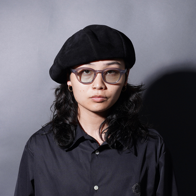 B-801 /「BIG BERET / DEER SUEDE」ビッグベレー帽
