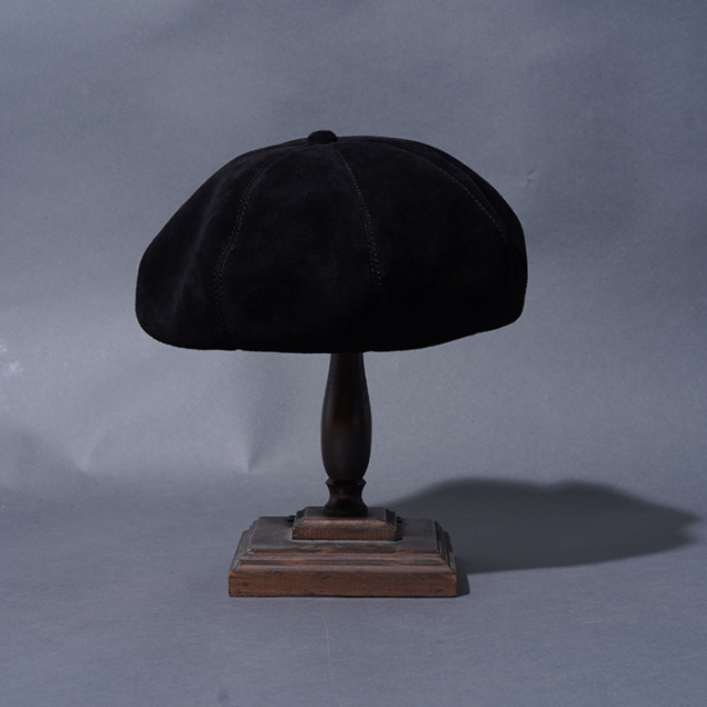 B-801 /「BIG BERET / DEER SUEDE」ビッグベレー帽